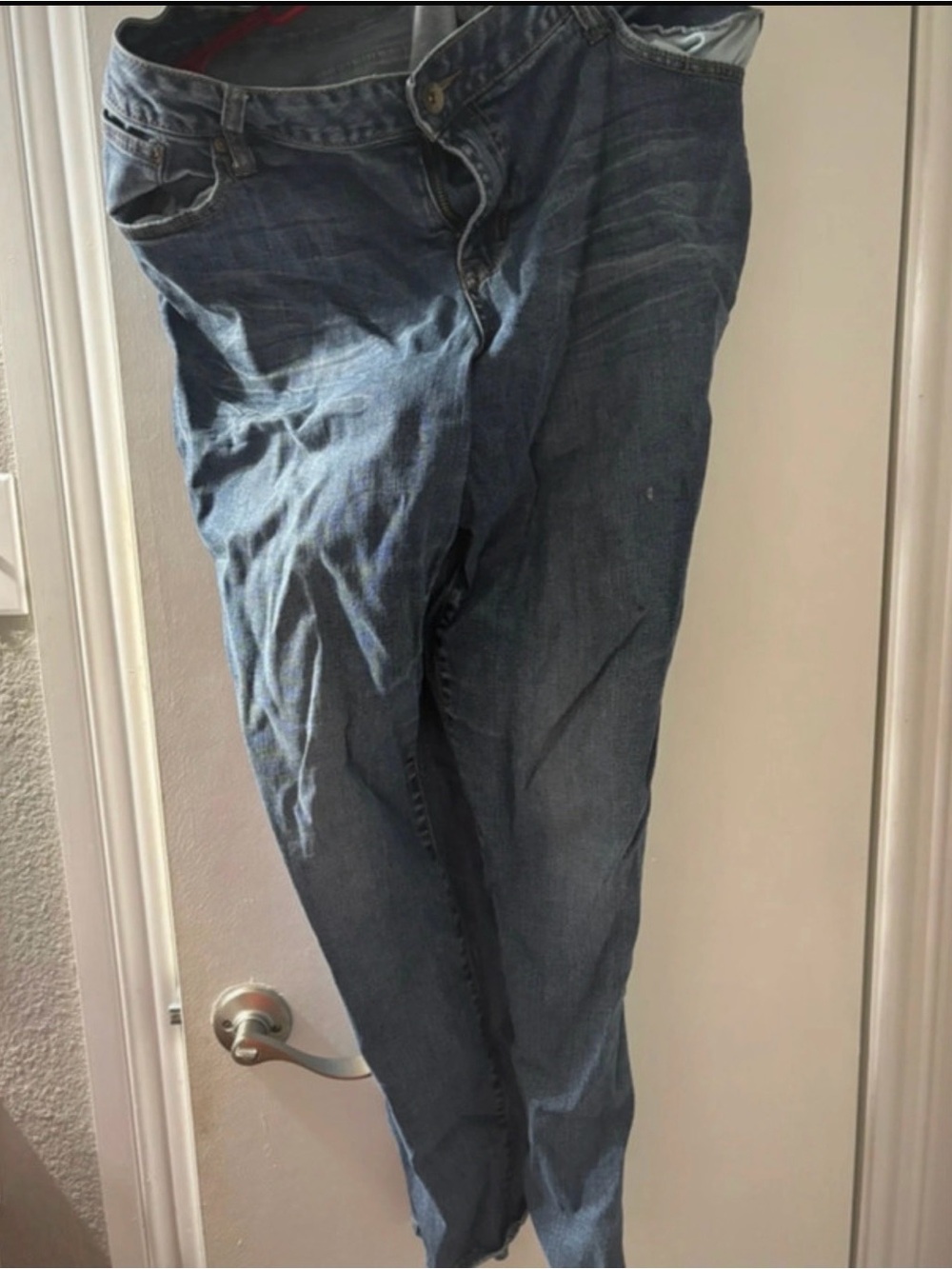 Cato Bootcut Jeans 18W Stretch Flap Pocket Y2K Western Boho Medium Wash Blue